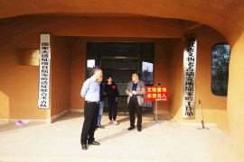 湖北省文化旅游厅领导调研屈家岭国家考古遗址公园