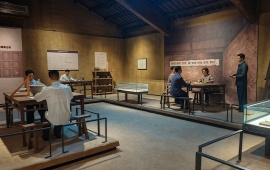 考古驻地复原展示
